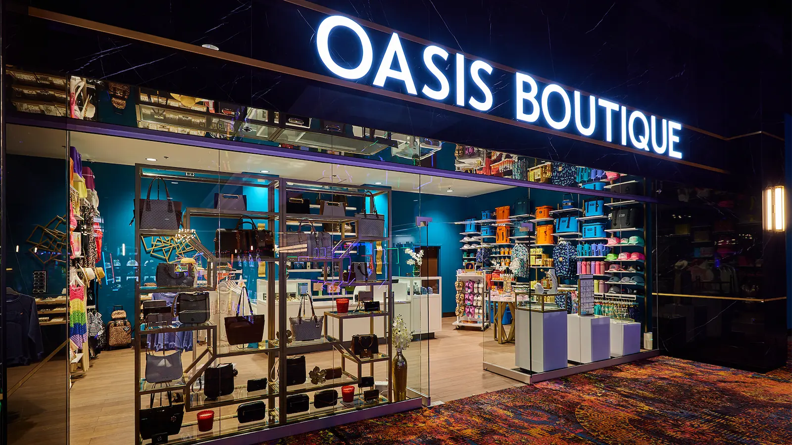 Oasis Boutique exterior.